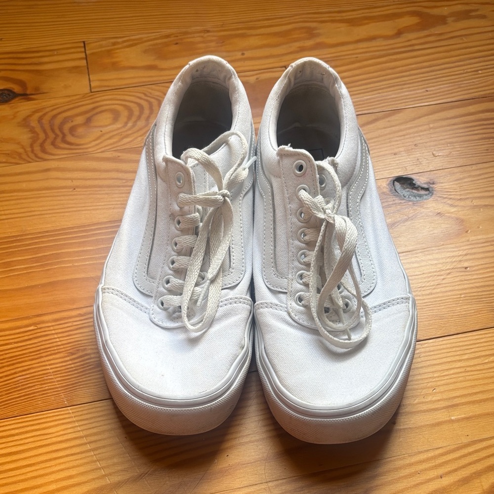 Vans White Sneakers